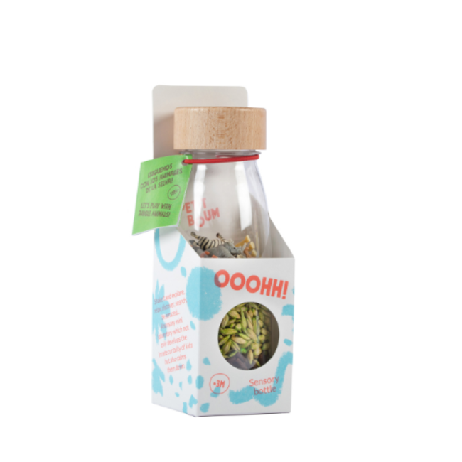 Petit Boum Sensorische fles - Spy Bottle, jungle