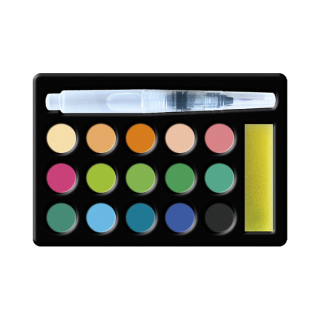 Janod Knutselen, Knutselpakketten - Atelier, Verven op nummer, Vogels, 7+