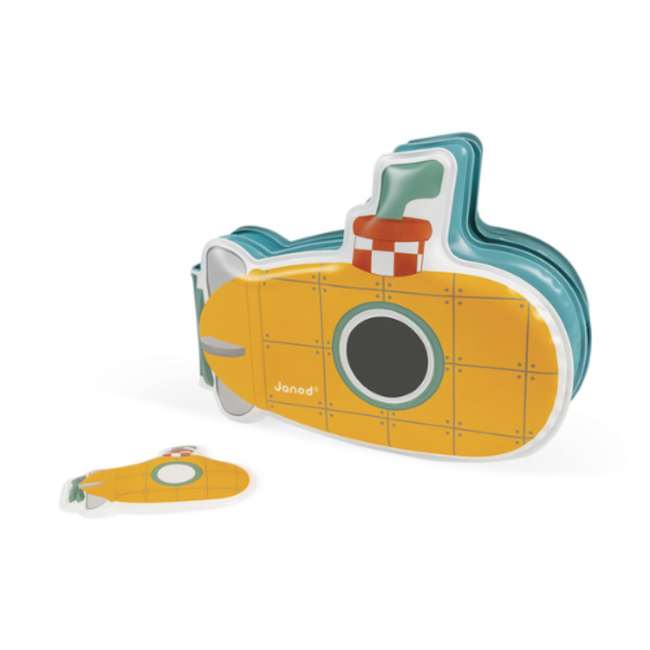 Janod Badspeelgoed - Badboek Mijn Duikboot, 1+