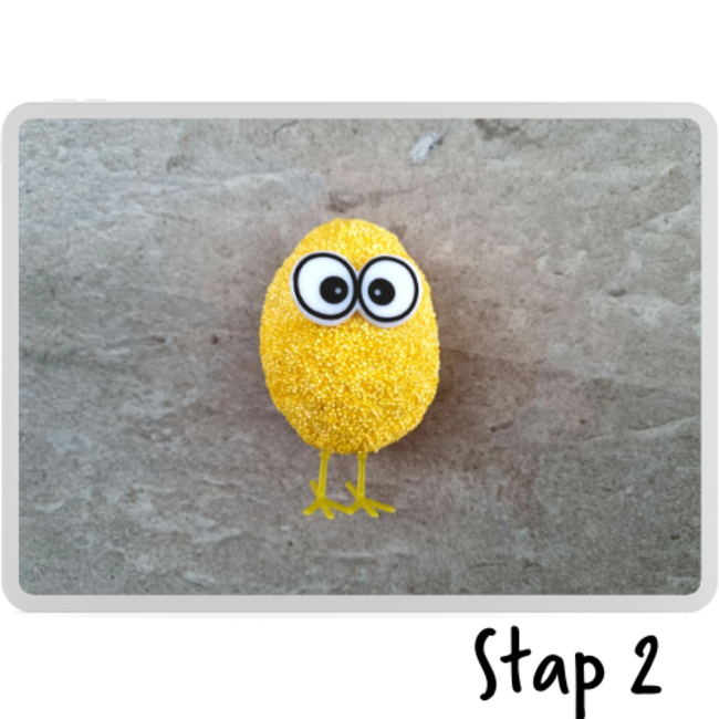 Knutselset - Kuiken, set van 2