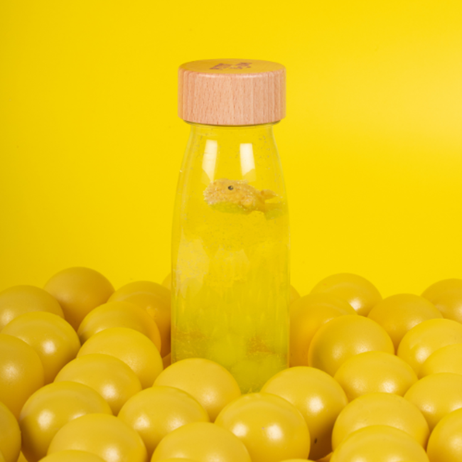 Petit Boum Sensorische fles - Sound Bottle, kogelvis