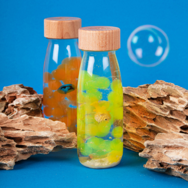 Petit Boum Sensorische fles - Sound Bottle, kogelvis