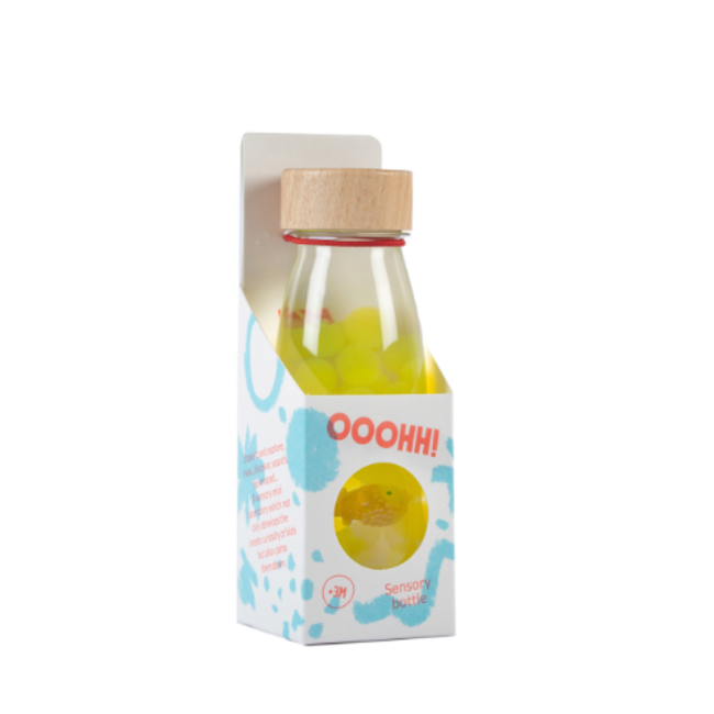 Petit Boum Sensorische fles - Sound Bottle, kogelvis