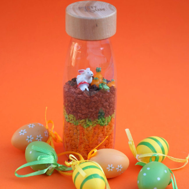 Petit Boum Sensorische fles - Sound Bottle, konijn