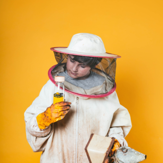 Petit Boum Sensorische fles - Sound Bottle, bijen