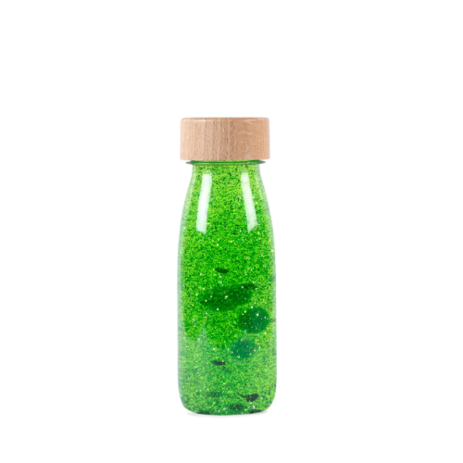 Petit Boum Sensorische fles - Sensory Bottle, Groen