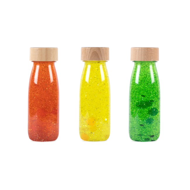 Petit Boum Sensorische fles - Sensory Bottles, set van 3, Twilight