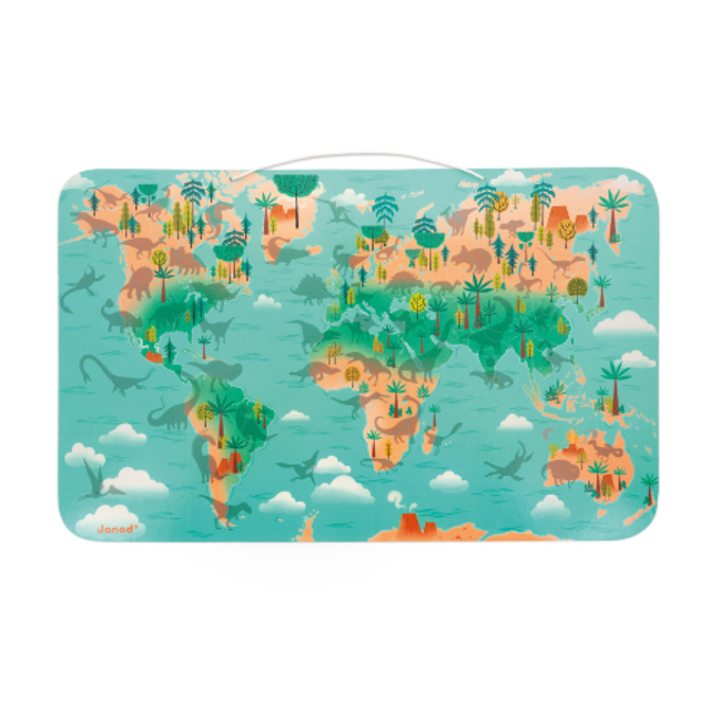 Janod Dino - Magneetbord Dino-Wereld