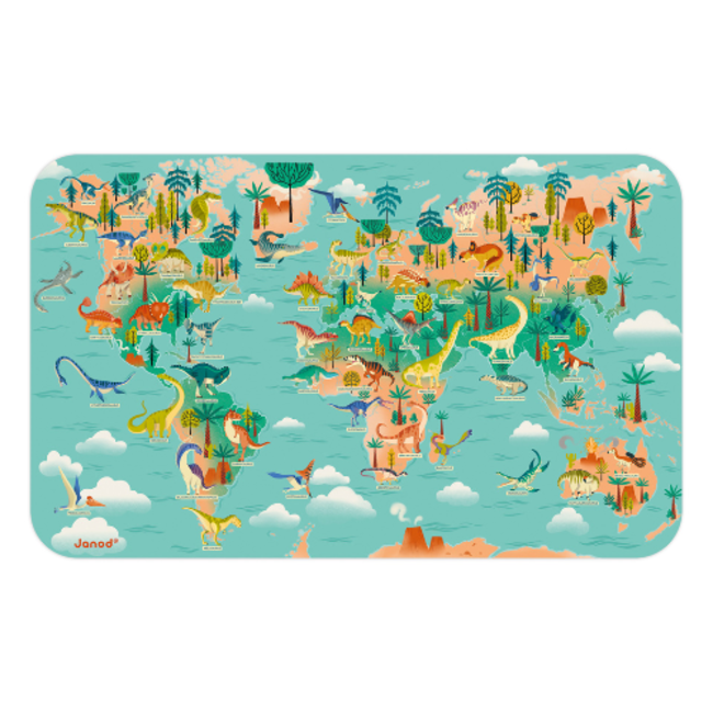 Janod Dino - Magneetbord Dino-Wereld