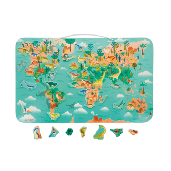 Janod Dino - Magneetbord Dino-Wereld