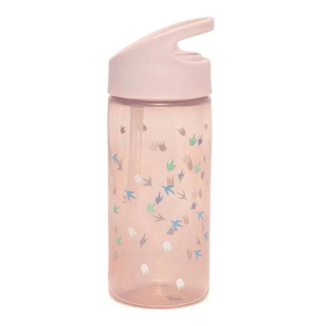 Petit Monkey Drinkfles - Dino, Dino footprints, Dino voetafdrukken, 380 ml, 3+