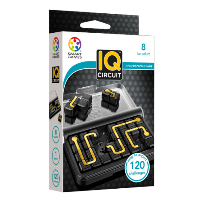 SmartGames Spellen, Braingames - IQ Circuit (120 opdrachten), 8+