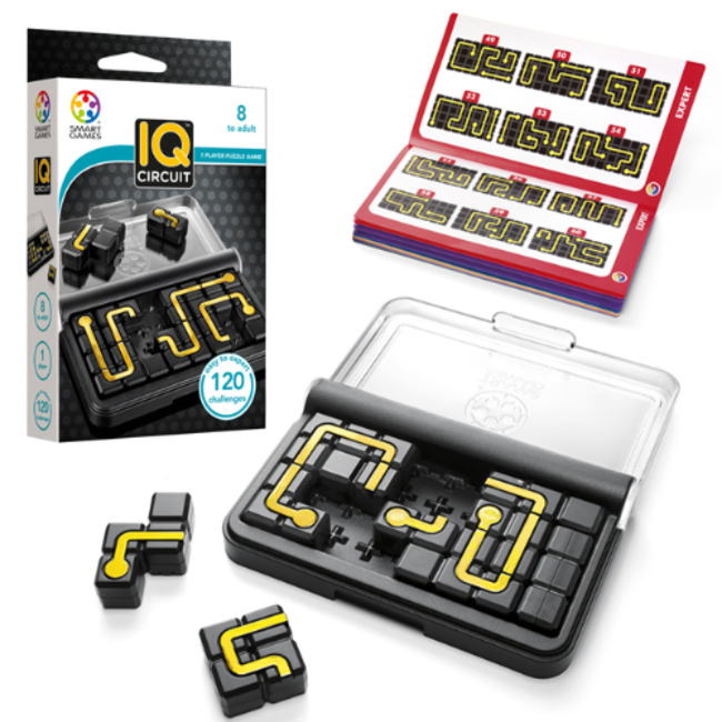 SmartGames Spellen, Braingames - IQ Circuit (120 opdrachten), 8+