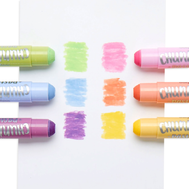 Ooly Chunkies Paint Sticks - Pastels