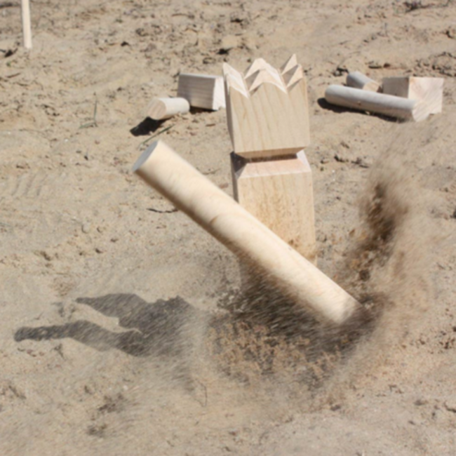 Buitenspeelgoed, Spellen - Kubb Viking houten werpspel