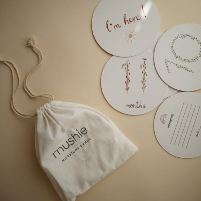 Mushie Mijlpalen kaarten (Milestone cards)