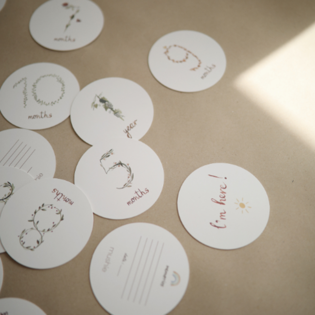 Mushie Mijlpalen kaarten (Milestone cards)