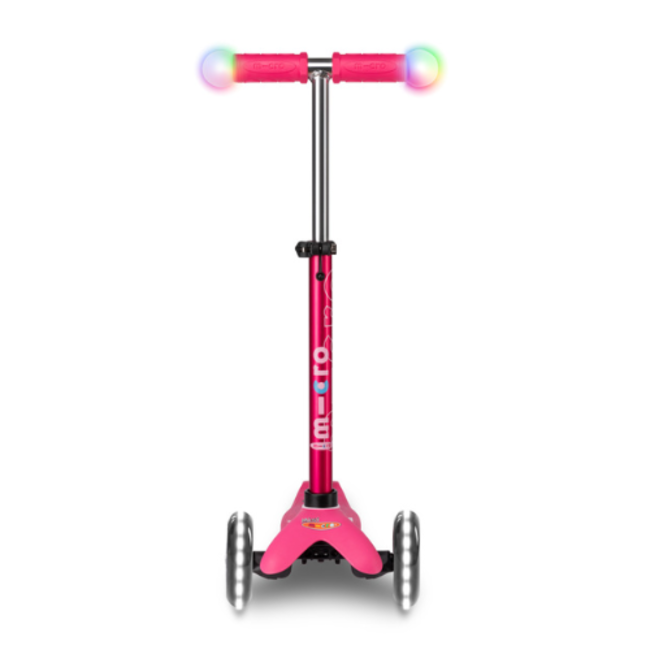 Microstep Micro Mini Step - Magic Roze, Deluxe LED, 2-6 jr.