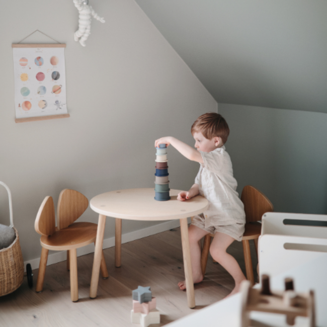 Mushie Babyspeelgoed - Stapelbekers forest