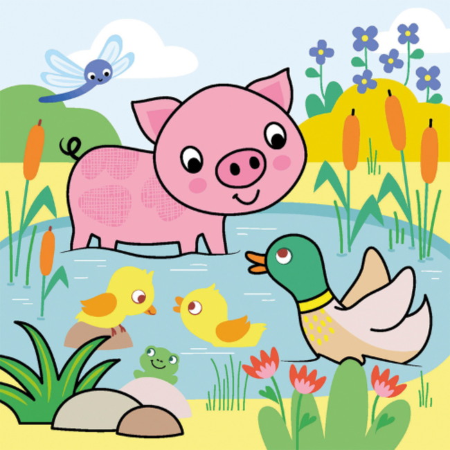 Janod Knutselen, Knutselpakketten - Atelier, Multi activiteiten, 3 jaar