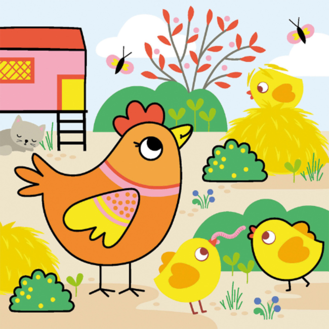 Janod Knutselen, Knutselpakketten - Atelier, Multi activiteiten, 3 jaar