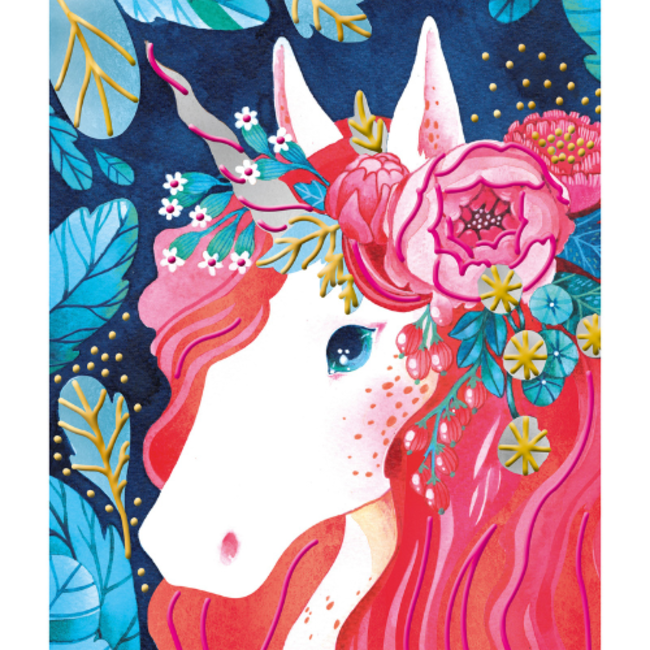 Janod Janod Atelier - 3D en Parelmoer schilderset Eenhoorns