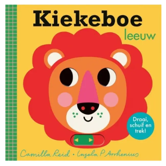 Gottmer Boeken, Kartonboeken - Kiekeboe leeuw, 18m+