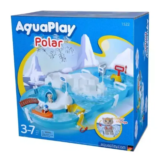 Aquaplay Buitenspeelgoed, Waterbaan - Aquaplay Polar incl. speelfiguren