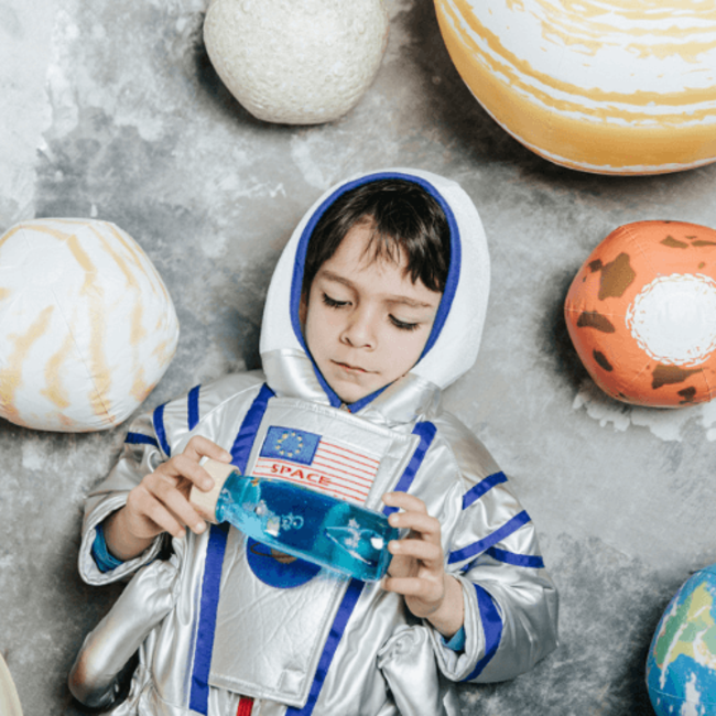 Petit Boum Sensorische fles - Spy Move Bottle, ruimte (universe)