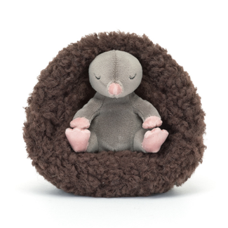 Jellycat Knuffels - Hibernating Mole, 13cm