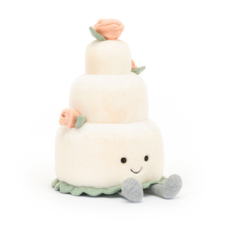 Jellycat Knuffels - Amuseable Wedding Cake, 28cm