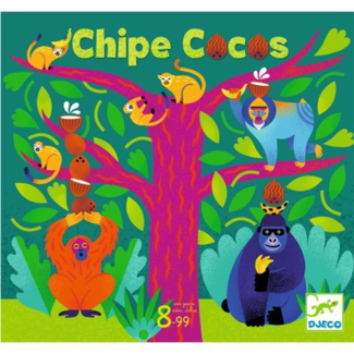 Djeco Spellen, Kinderspellen - Chipe Cocos, 8+