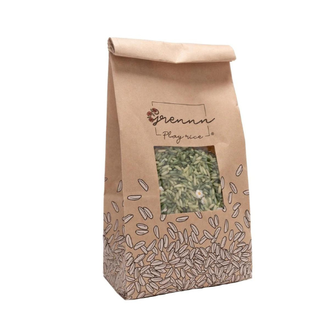 Grennn Sensorisch speelgoed, Speelrijst - White Flower mix, 500 gr.