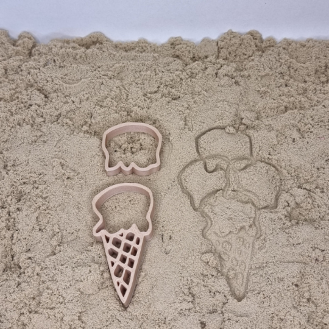 Grennn Sensorisch speelgoed, Accessoires - Uitstekers ijsje
