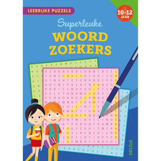 Deltas Boeken, Doeboeken - Leerrijke puzzels - Superleuke woordzoekers, 10-12 jaar