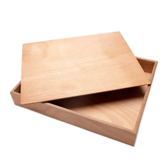 Grennn Sensorisch speelgoed, Accessoires - Houten speelbak, deksel (40x50x7cm)