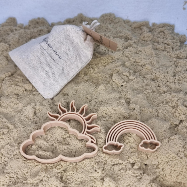 Grennn Sensorisch speelgoed, Accessoires - Uitstekers Zon en regenboog