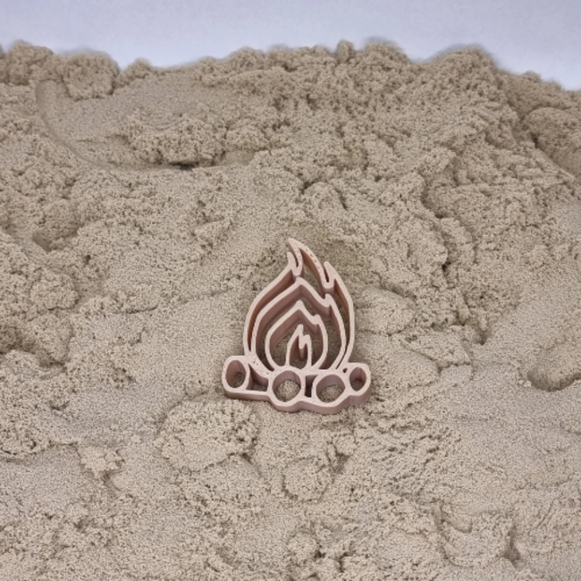 Grennn Sensorisch speelgoed, Accessoires - Uitstekers tent + kampvuur