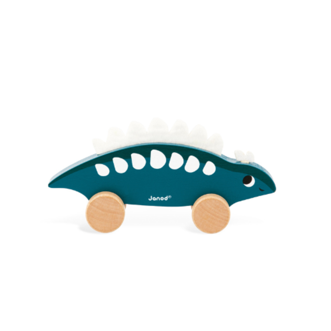 Janod Dino, Houten speelgoed - Handige Dino's, assorti, 12M+