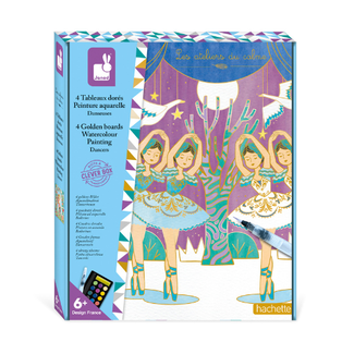 Janod Atelier - Gouden plaatje Dansers verven