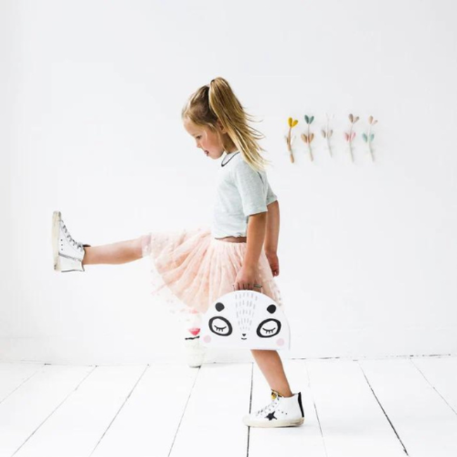 Petit Monkey Koffer - kinder koffer set van 3 stuks, panda, regenboog-zon, klein huisje-vogel