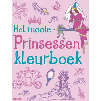 Deltas Boeken, kleurboeken - Het mooie prinsessen kleurboek, 4+