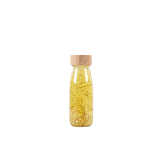 Petit Boum Sensorische fles - Sensory Bottle, Goud