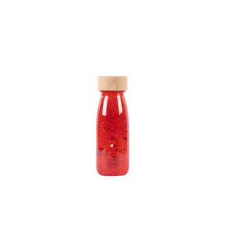 Petit Boum Sensorische fles - Sensory Bottle, Rood