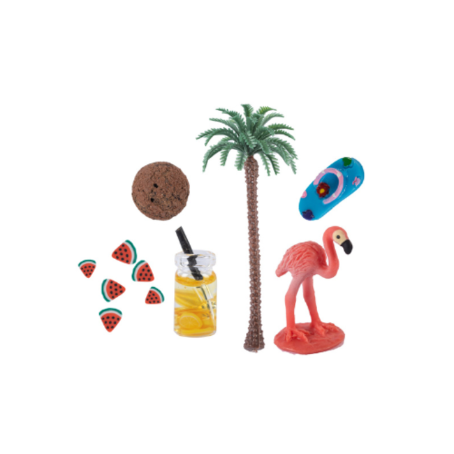 Petit Boum Sensorische fles - Spy Bottle, flamingo