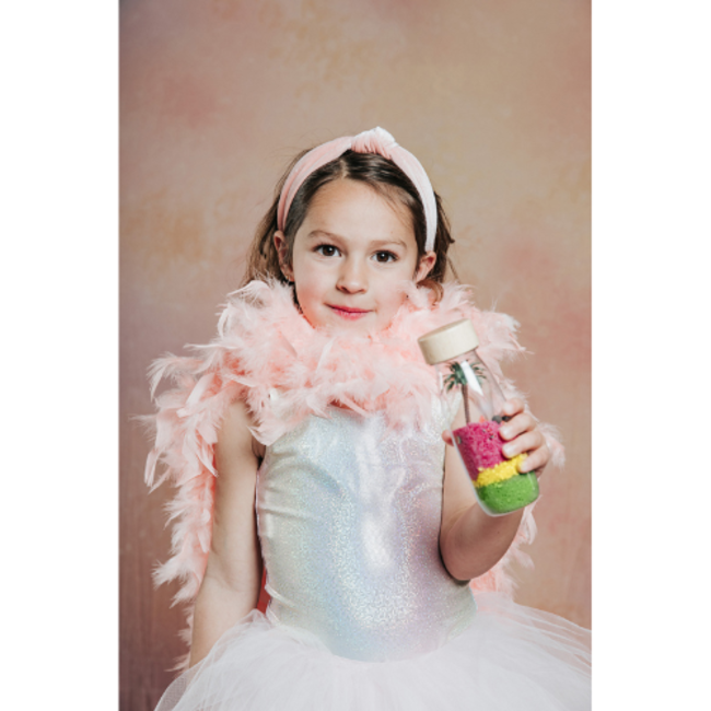 Petit Boum Sensorische fles - Spy Bottle, flamingo