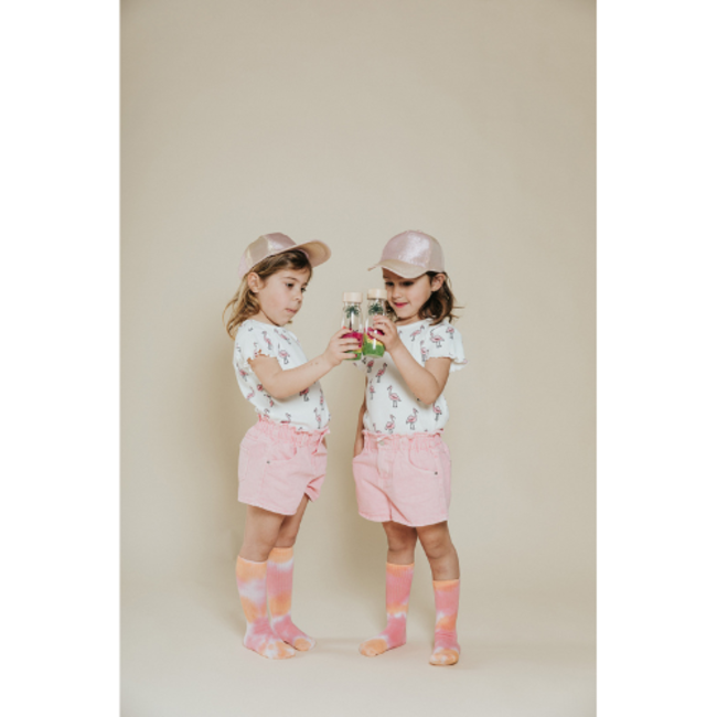 Petit Boum Sensorische fles - Spy Bottle, flamingo