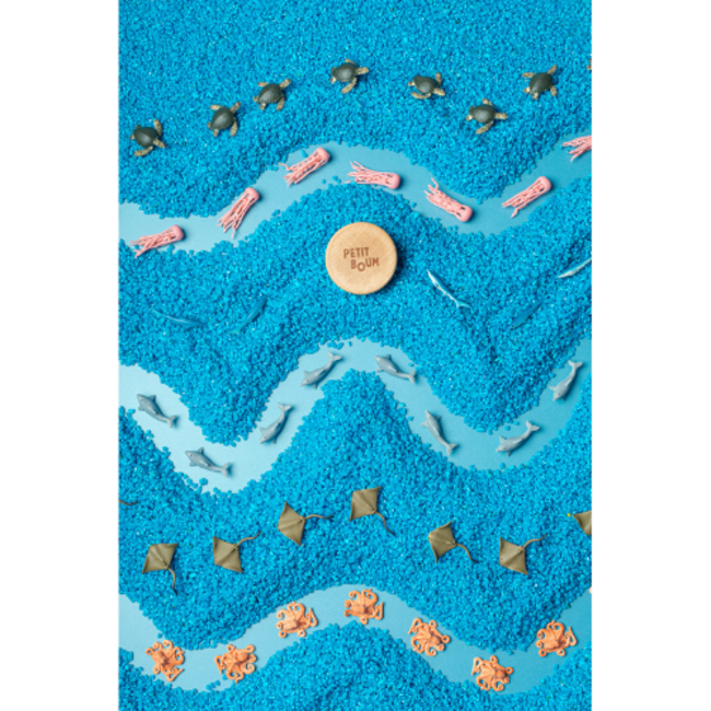 Petit Boum Sensorische fles - Spy Bottle, zee