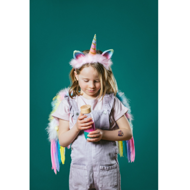 Petit Boum Sensorische fles - Sound Bottle, unicorn