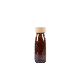 Petit Boum Sensorische fles - Sensory Bottle, Bruin